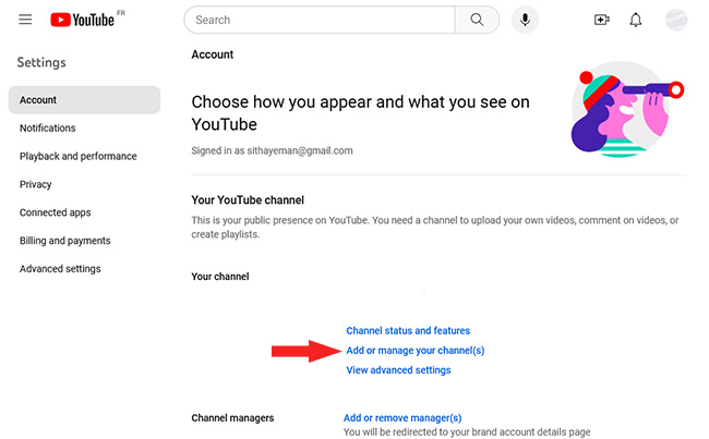 نحوه ساخت کانال یوتیوب